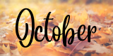October Banner